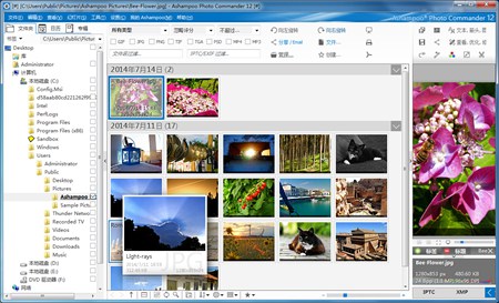 优秀图片管理Ashampoo Photo Commander 多国语言版_12.0.13_32位中文共享软件(257.72 MB)