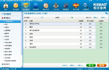 2014版主治医师考试宝典(肿瘤学)_11.0_32位中文共享软件(14.5 MB)