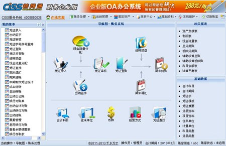 CISS跨网通财务软件企业版_3.9_32位中文试用软件(21.85 MB)