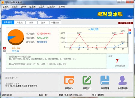 旺财流水账_5.1_32位中文试用软件(4.14 MB)
