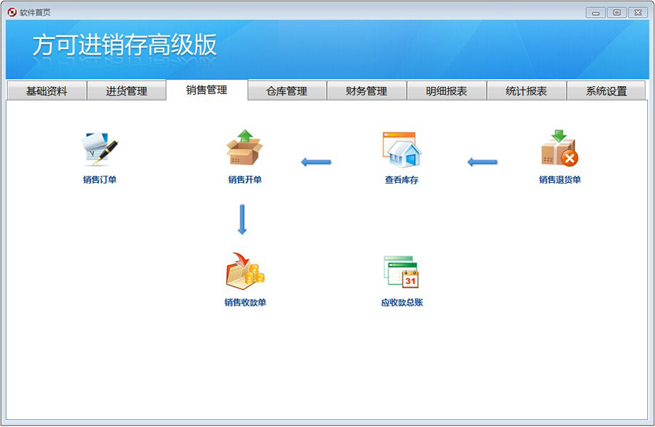 方可进销存高级版_13.0_32位 and 64位中文共享软件(6.11 MB)