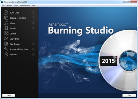 Ashampoo Burning Studio FREE(阿香婆刻录软件) 简体中文免費版_1.15.0_32位中文共享软件(93.6 MB)
