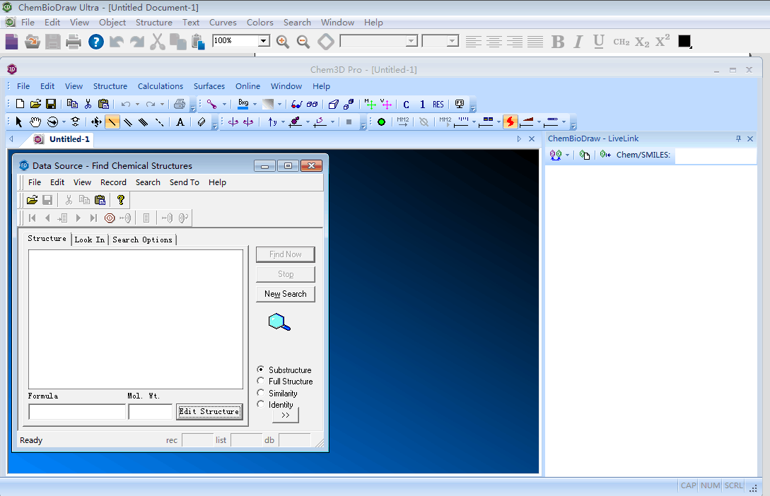 ChemBioOffice Ultra（化学结构式编辑软件）_16.0_32位 and 64位英文共享软件(344.94 MB)