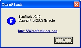 TurnFlash (UI Version) 2.1_2.1.0.0_32位英文免费软件(6.3 KB)