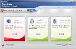 ZoneAlarm PRO Antivirus+Firewall_11.0.0.38_32位英文共享软件(2.18 MB)