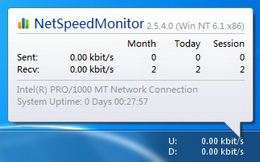 NetSpeedMonitor_2.5.4.0_32位英文免费软件(3.18 MB)