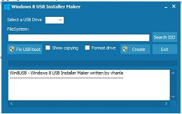 Windows 8 USB Installer Maker_1.0.0.0_32位中文免费软件(1.99 MB)