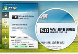 大白菜U盘启动制作工具_V5.0_32位中文免费软件(392 MB)