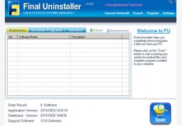 Final Uninstaller系统垃圾文件清理器 英文绿色版_2.6.8.552_32位中文免费软件(5.26 MB)