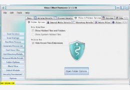 Virus Effect Remover(删除病毒) 英文绿色版_V3.1_32位中文免费软件(608 KB)