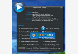 Aerial Player (超靓的桌面媒体播放器)绿色特别版_V1.0_32位中文免费软件(1.21 MB)