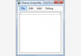 Charny Script Maker英文绿色版_V1.2 _32位中文免费软件(299 KB)