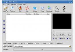 Super Video Joiner 汉化绿色特别版_V5.0_32位中文免费软件(1.77 MB)