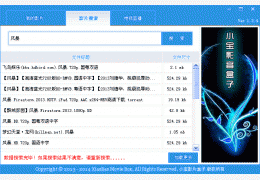 小宝影片搜索器 绿色版_v1.3.3_32位中文免费软件(768 KB)