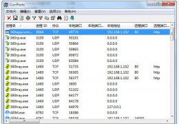CurrPorts(网络监测软件) 绿色中文版_V2.09_32位中文免费软件(81.5 KB)