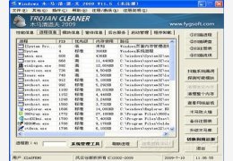 Windows木马清道夫 绿色注册版_v9.5_32位中文免费软件(12.5 MB)