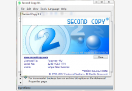 Second Copy 绿色特别版_V8.1_32位中文免费软件(5.67 MB)