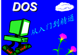 DOS命令学习软件 绿色版_V1.0 _32位中文免费软件(406 KB)