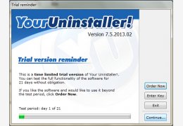 Your Uninstaller(卸载工具) 绿色版_7.5.2013.2_32位中文免费软件(6.43 MB)
