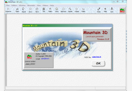 Mountain 3D 虚拟山水风景生成工具/内置底层编辑器 英文绿色特别版