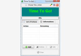 Time To Go!(定时开关软件) 绿色免费版_V2.0.3_32位中文免费软件(951 KB)