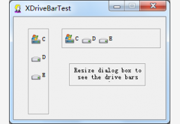 XDriveBar(打开任何驱动器) 英文绿色版