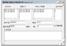稻草人智能DNS服务客户端 绿色免费版_1.0_32位中文免费软件(264 KB)