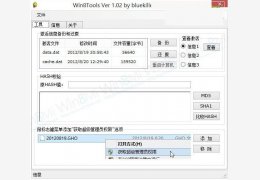 Win8Tools 绿色版_ v1.02_32位中文免费软件(273 KB)