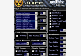 计算机耗能监控检测软件 Juice 单文件绿色版_V1.0_32位中文免费软件(889 KB)