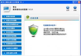 青云服务器安全设置器 完美绿色版_3.1_32位中文免费软件(1.07 MB)