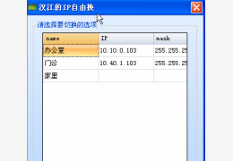 ip自由换 绿色版_v1.0_32位中文免费软件(1.56 MB)