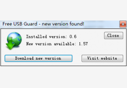 free usb guard 关机提示拔出u盘 绿色版_0.6_32位中文免费软件(231 KB)