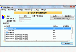 隐身专家(快速隐藏指定窗口) 绿色版_V3.51_32位中文免费软件(1.34 MB)