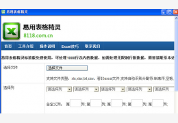 易用表格精灵 绿色版_v1.0_32位中文免费软件(430 KB)