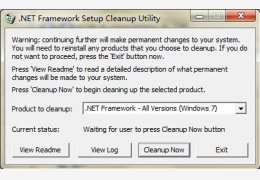 .NET清理工具 英文绿色版_V6.0_32位中文免费软件(284 KB)