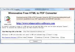 Free HTML to PDF Converter绿色版_V6.2_32位中文免费软件(1.31 MB)