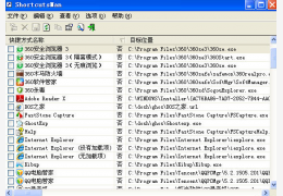 快捷方式检查工具(ShortcutsMan) 绿色中文版_1.05 _32位中文免费软件(33.5 KB)