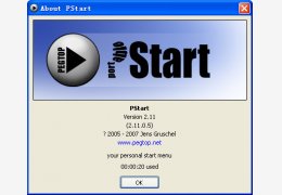 PStart绿色中文版快速启动软件_2.11_32位中文免费软件(768 KB)
