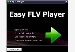 flv播放器(Easy FLV Player) 绿色版_V3.0_32位中文免费软件(196 KB)