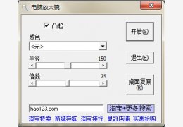 电脑放大镜 绿色版_1.0_32位中文免费软件(64 KB)