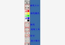 屏幕画笔(Pointofix) 绿色中文版_1.7_32位中文免费软件(351 KB)