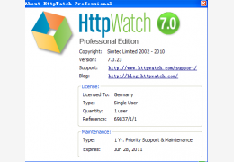 HttpWatch Pro汉化版_V7.0.23 _32位中文免费软件(15 MB)