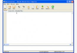 Quick Batch File Compiler_3.6.0.0_32位英文共享软件(1.05 MB)