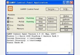 建站集成软件包 XAMPP_1.8.3_32位英文免费软件(115 MB)