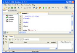 DzSoft PHP Editor_4.2.7.6_32位英文共享软件(3.41 MB)