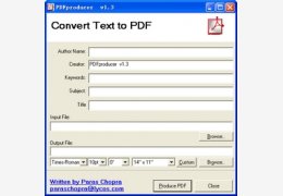PDFproducer 1.3_1.3.0.0_32位英文共享软件(24.99 KB)