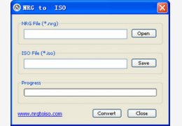 Nero转ISO映像 NRG to ISO 1.0_1.0.0.0_32位英文免费软件(525.27 KB)
