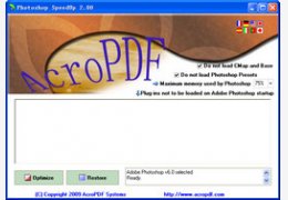 Photoshop Speedup 3.0_3.0.0.96_32位英文免费软件(587.73 KB)