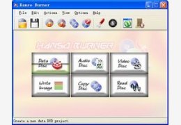 Hanso Burner 免费光盘刻录_2.6.0.0_32位英文免费软件(2.52 MB)