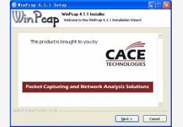 WinPcap 4.1.3_4.1.0.2980_32位英文免费软件(893.68 KB)